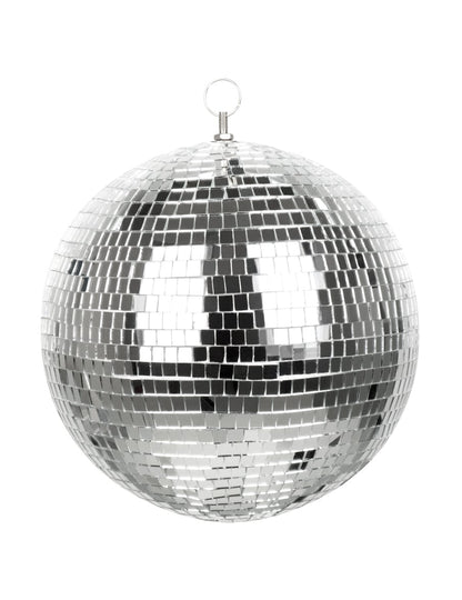 Boule à facettes disco pour fête argentée