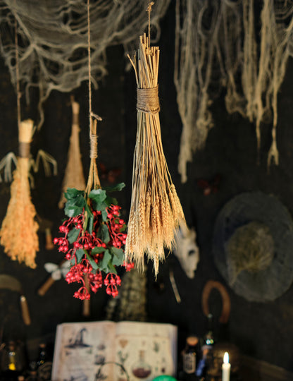 Букет от естествени пшенични уши 60 cm