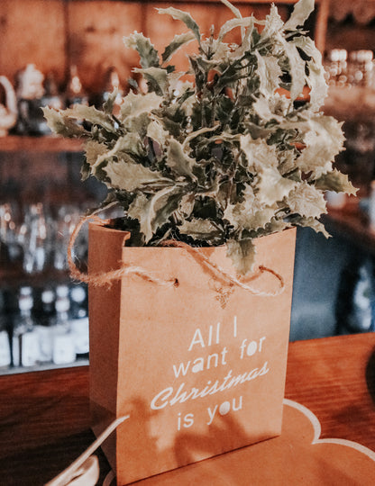 Букет от листа на джел 35 cm 