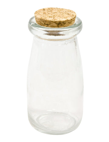 9,5-литрова стъклена бутилка с коркова запушалка cm прозрачен за моноблок