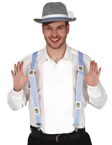 Сини и бели шарени баварски списъци