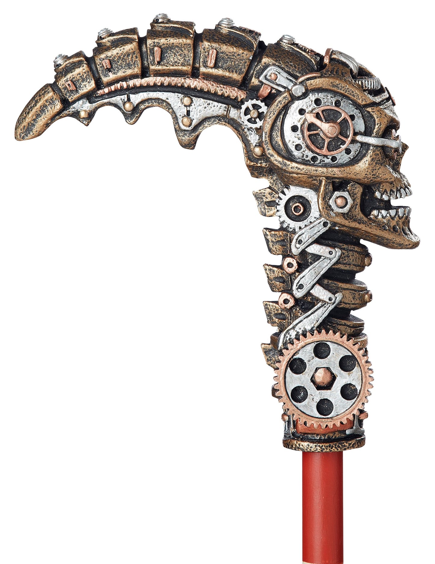 Възрастен стимпанк бастун 100 см