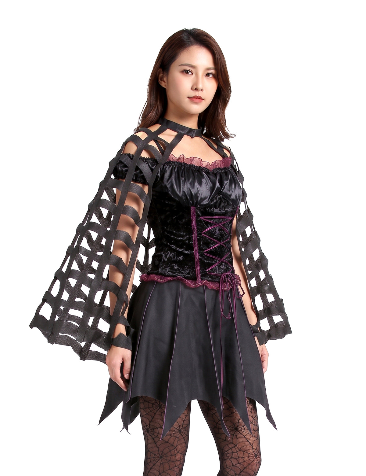 Cape araignée femme Halloween
