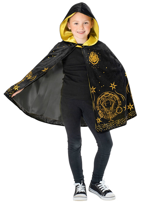 Cape enfant luxe des 4 maisons de Poudlard - Harry Potter™