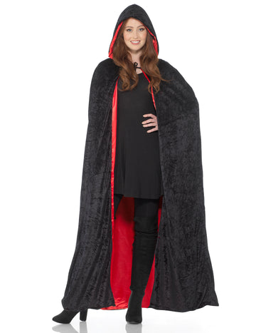 Дълго обратим черно -червен луксозен нос за възрастни