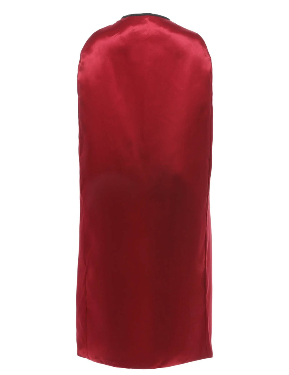 Cape réversible pour adulte rouge et noire