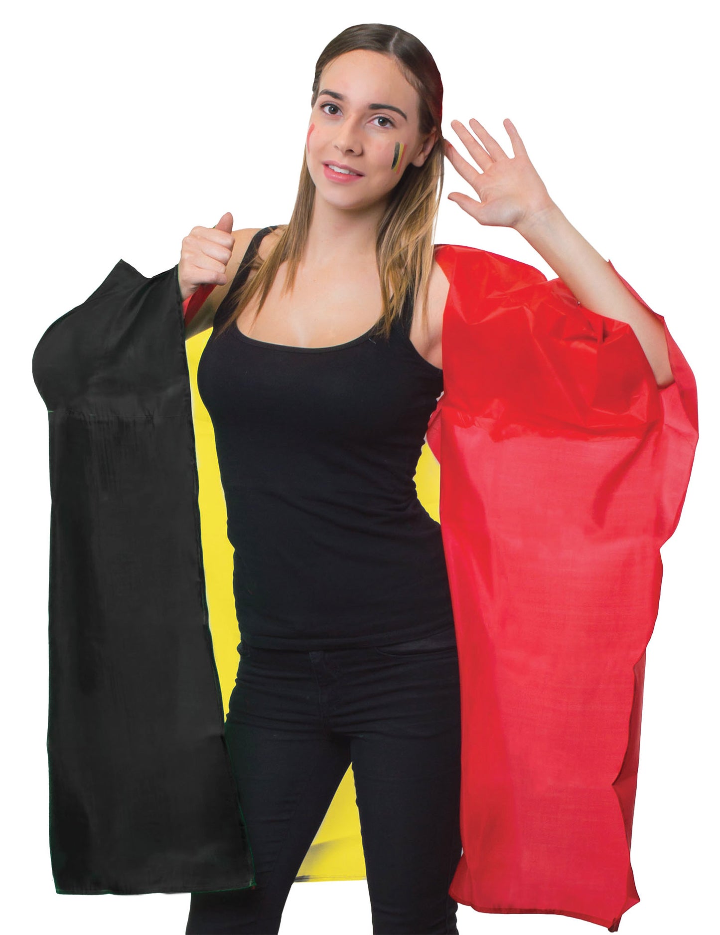 Фенска наметка на Белгия за възрастни 150 x 87 cm 