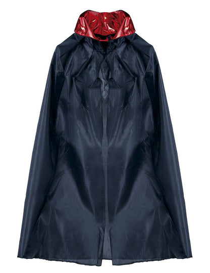 Черният вампирски нос с деца с червен кол на Хелоуин