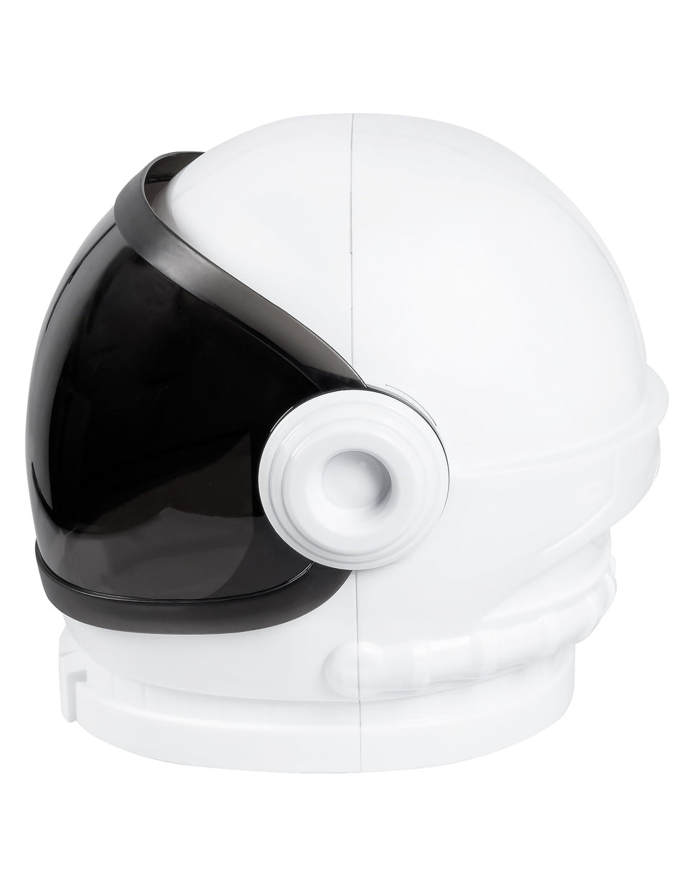 Vue de profil du casque astronaute pour adulte