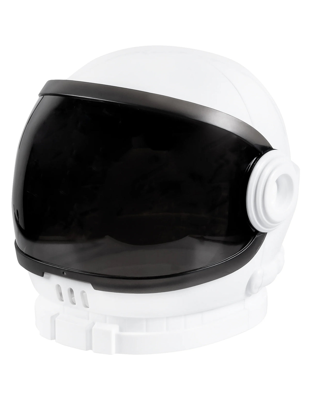 Casque astronaute pour adulte blanc avec visière noire