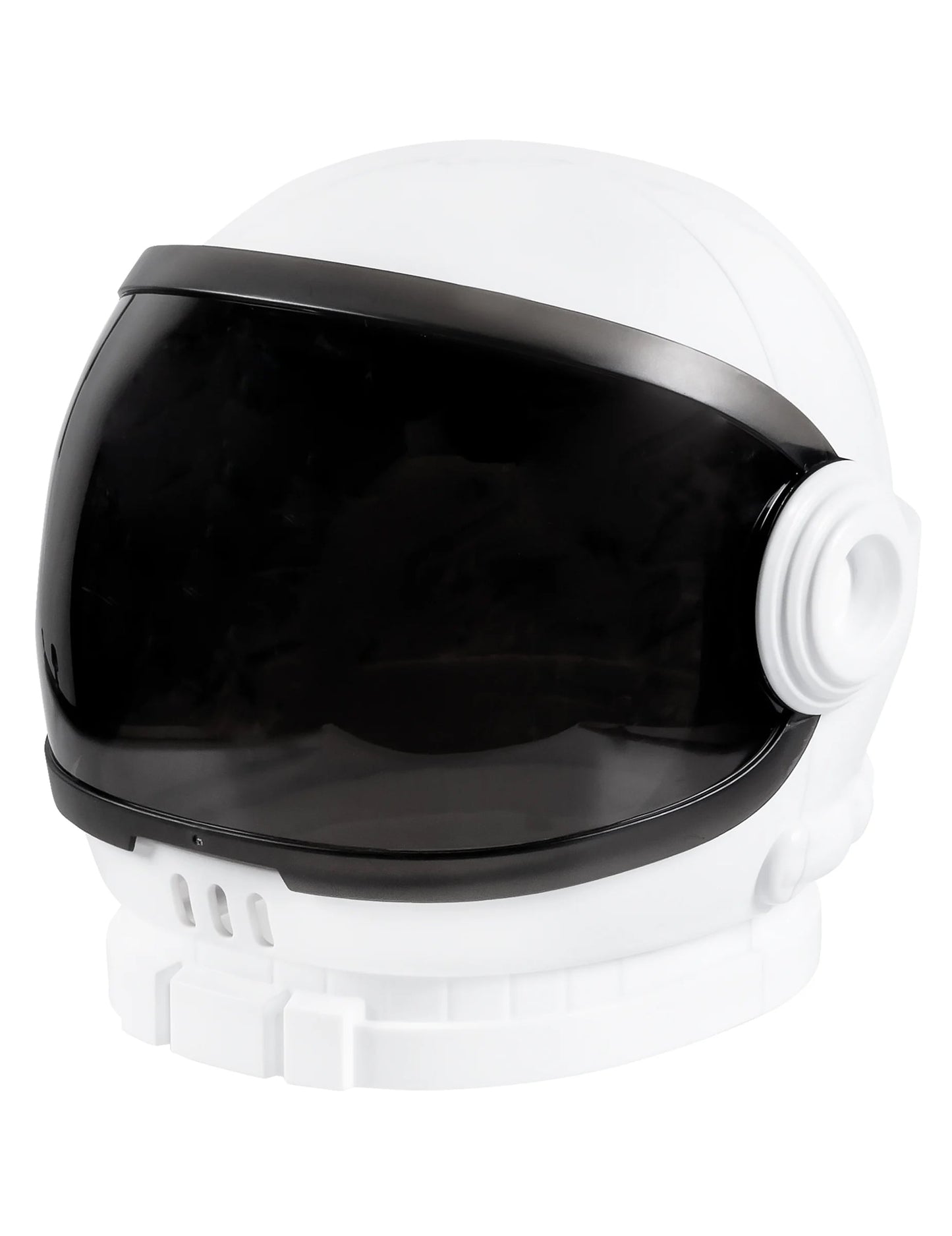 Casque astronaute pour adulte blanc avec visière noire