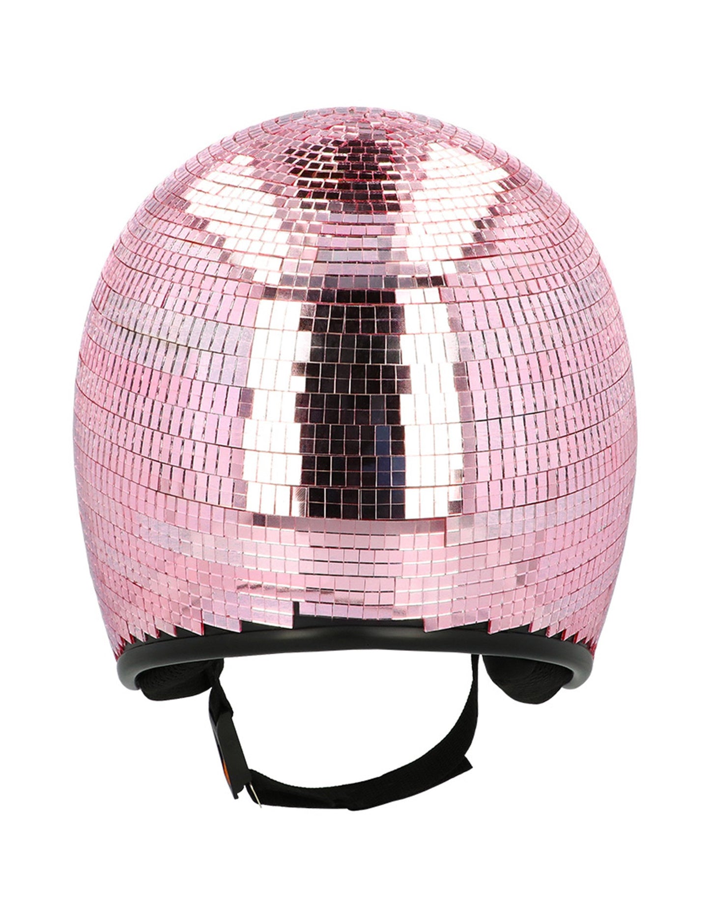 Розова каска за диско топка за възрастни