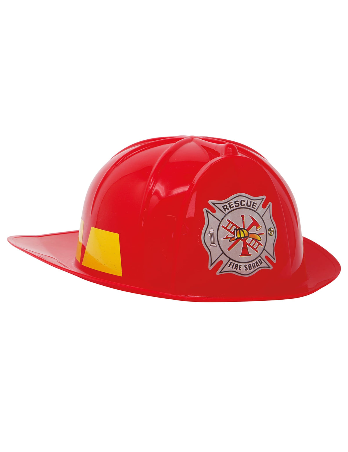 Vue de profil du casque de pompier pour adulte