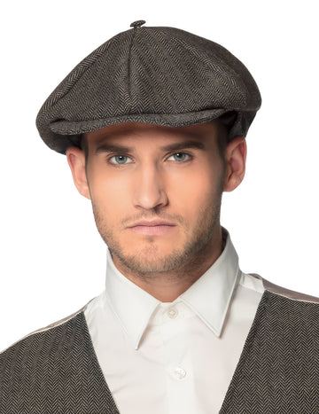 Възрастен сив детективски капачка