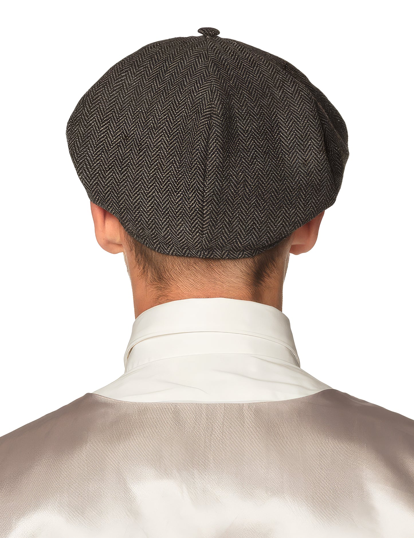 Възрастен сив детективски капачка