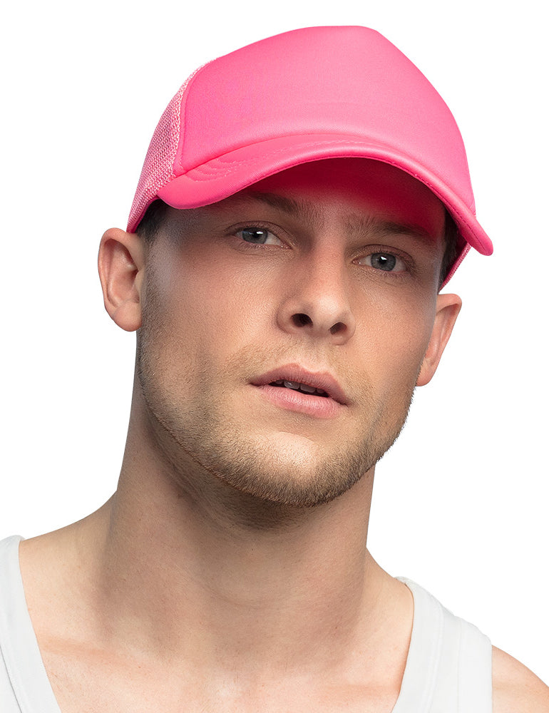 Флуоресцентна розова капачка за възрастни