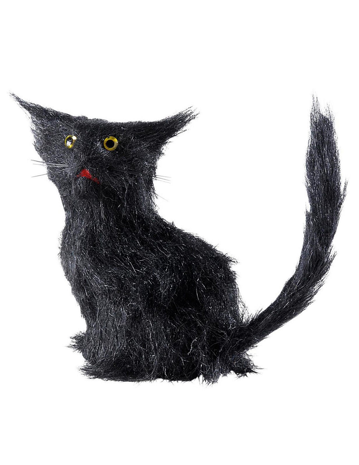 Dimensions du chat noir Halloween pour décoration
