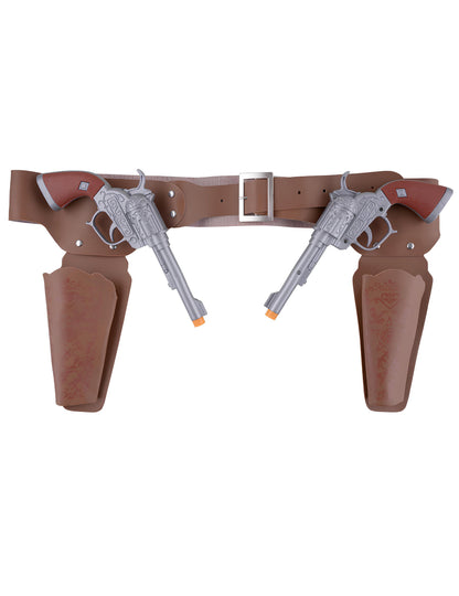 Каубойски колан с кобур и 2 пистолета