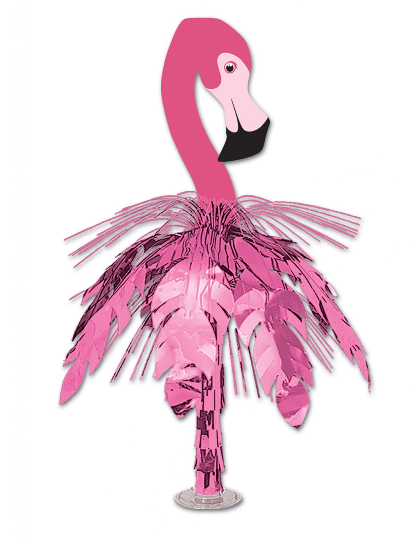 Каскадна централна украса Фламинго 62 cm екзотичен декор