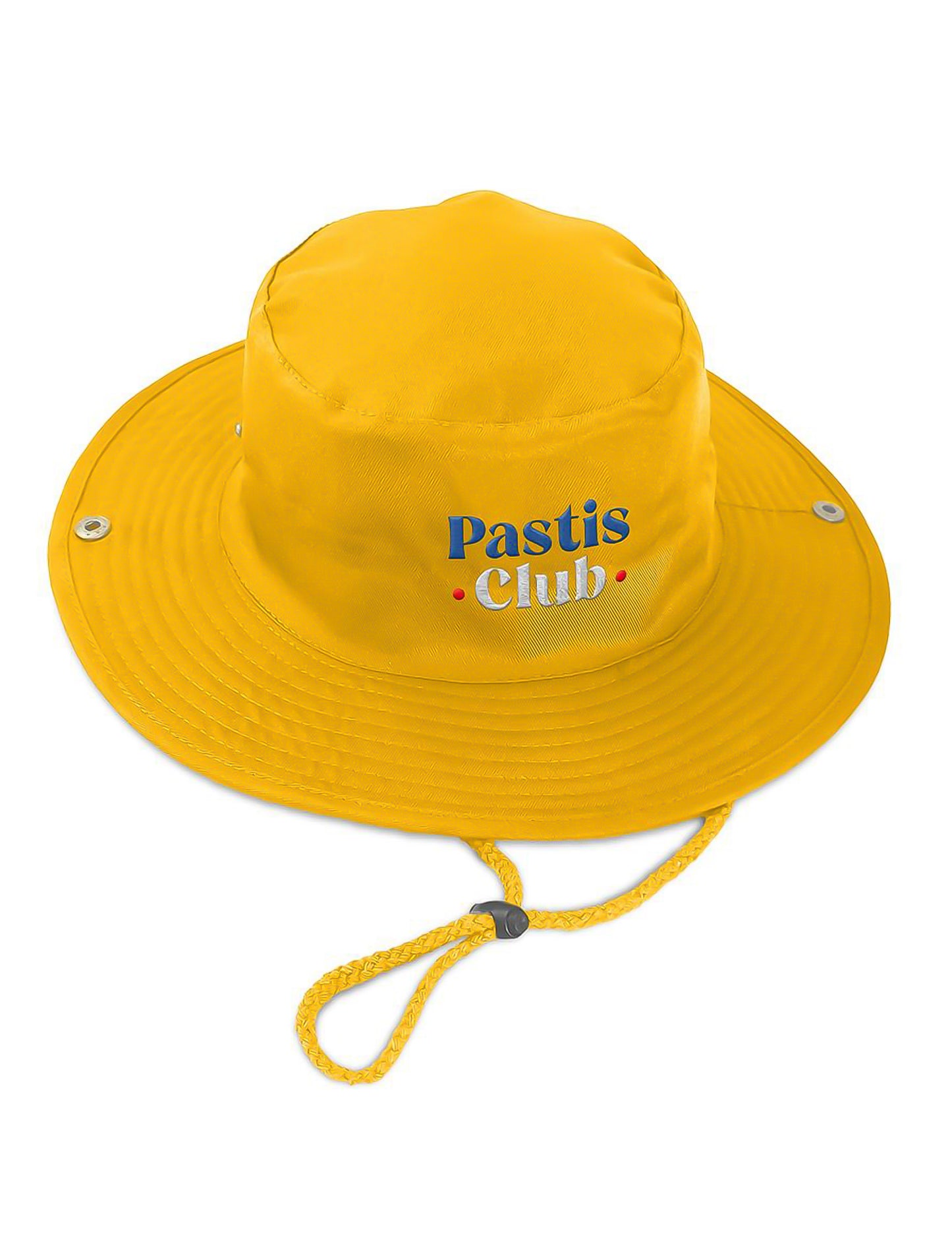 Шапка с жълта връзка Pastis Club за възрастни 