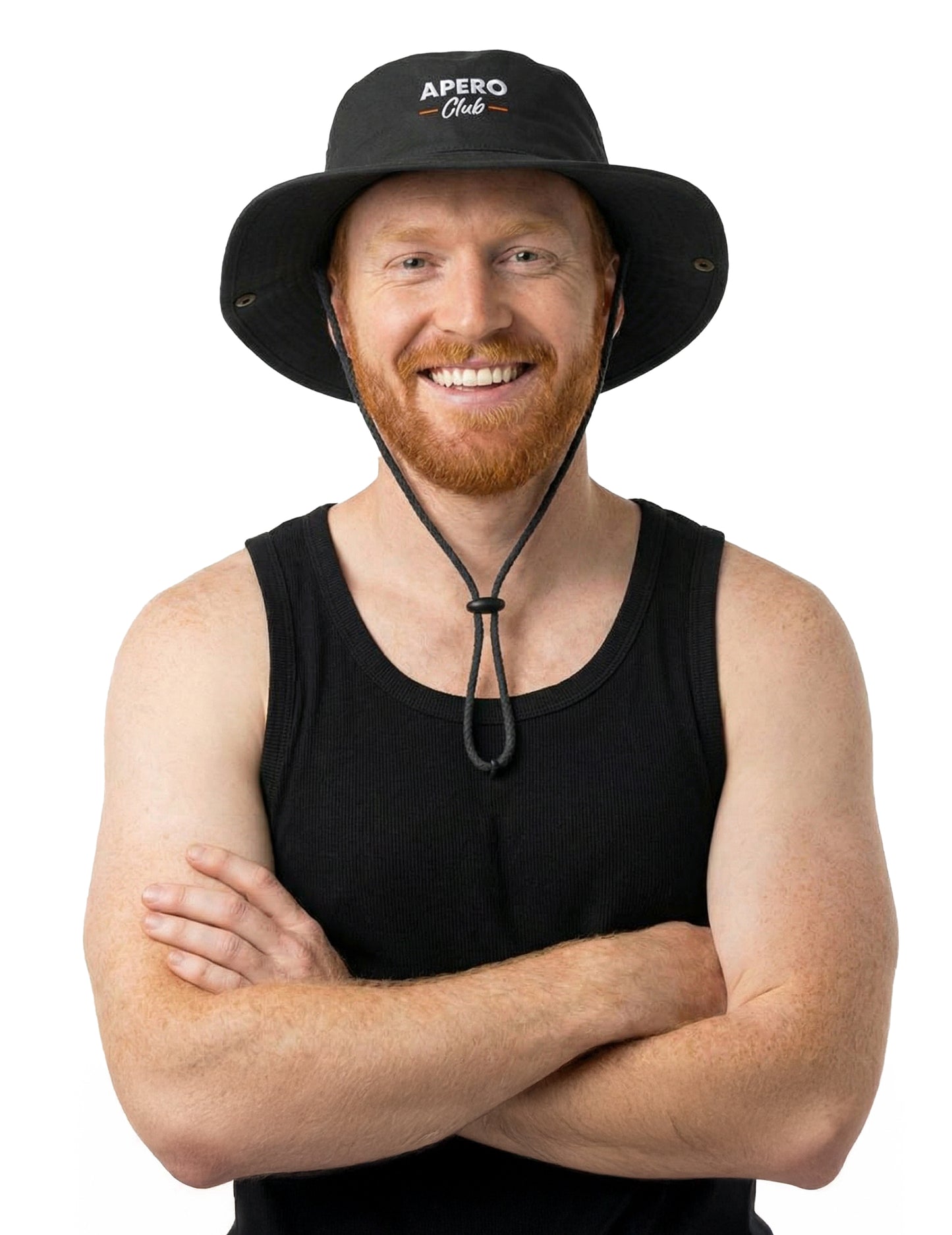 Шапка с черна връзка Apero Club 