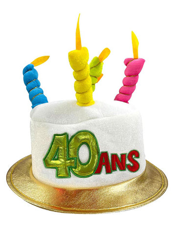 Възраст 40 възрастни шапка