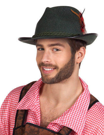 Възрастен тъмнозелен баварска шапка