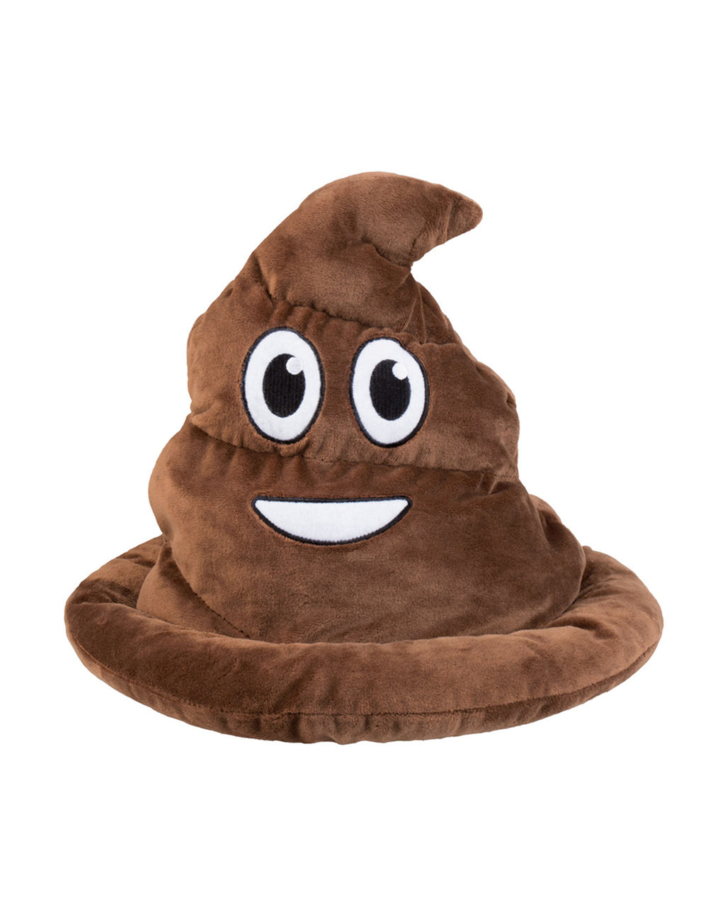 Vue de face du chapeau caca pour adulte