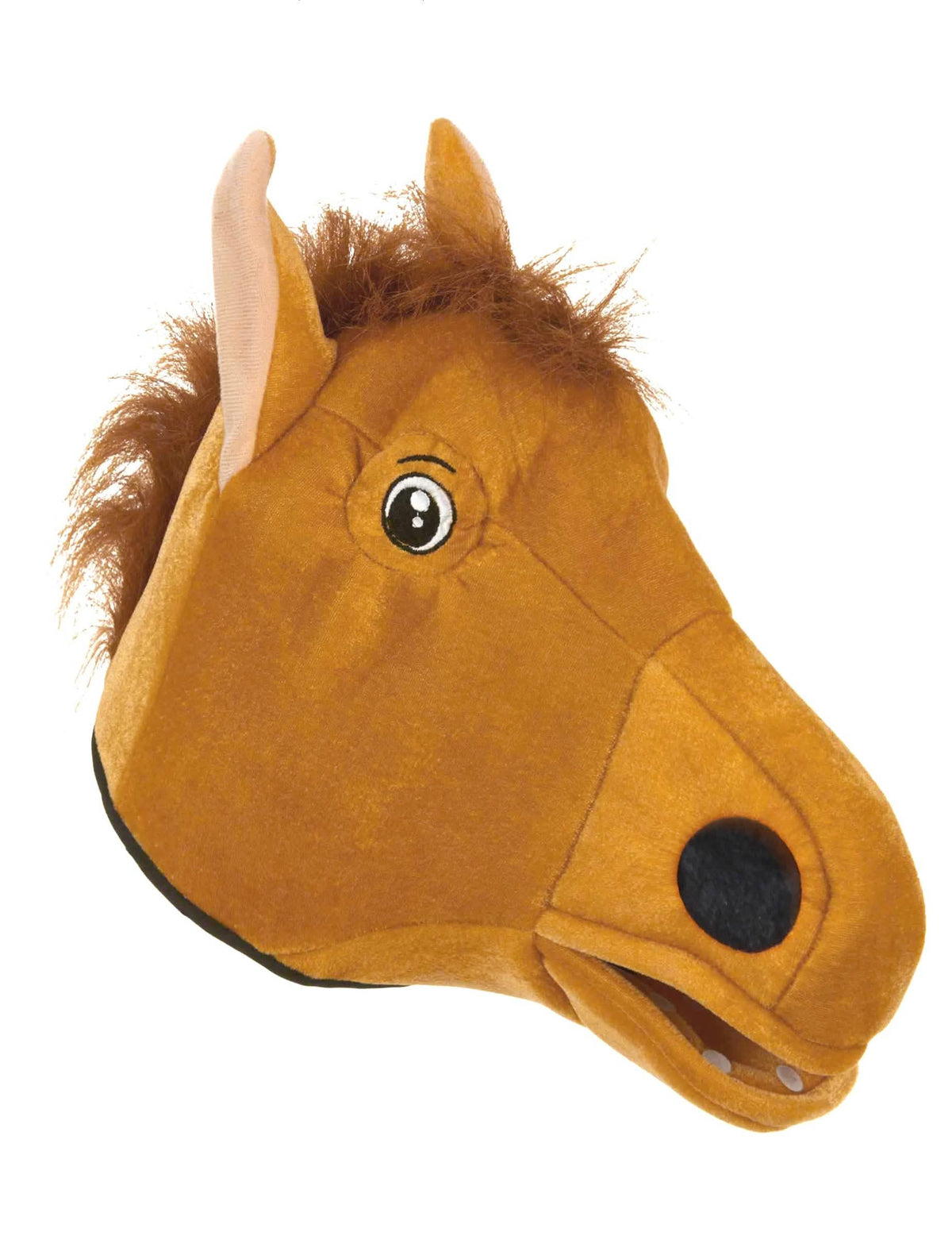 Vue de profil du chapeau cheval pour adulte