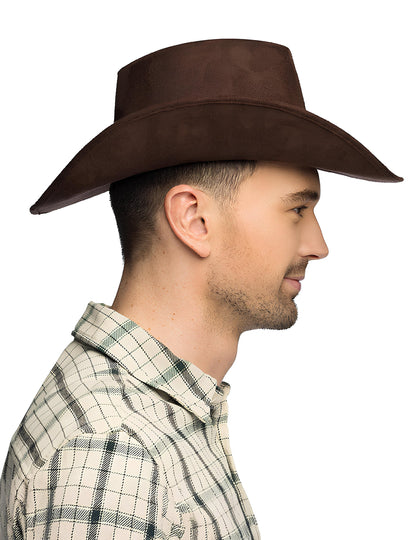 Vue de profil du chapeau de cowboy Brody