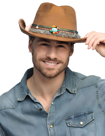 Каубойска шапка за възрастни фестивал