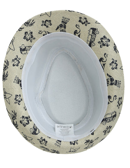 Детска лятна шапка с модел на сърф