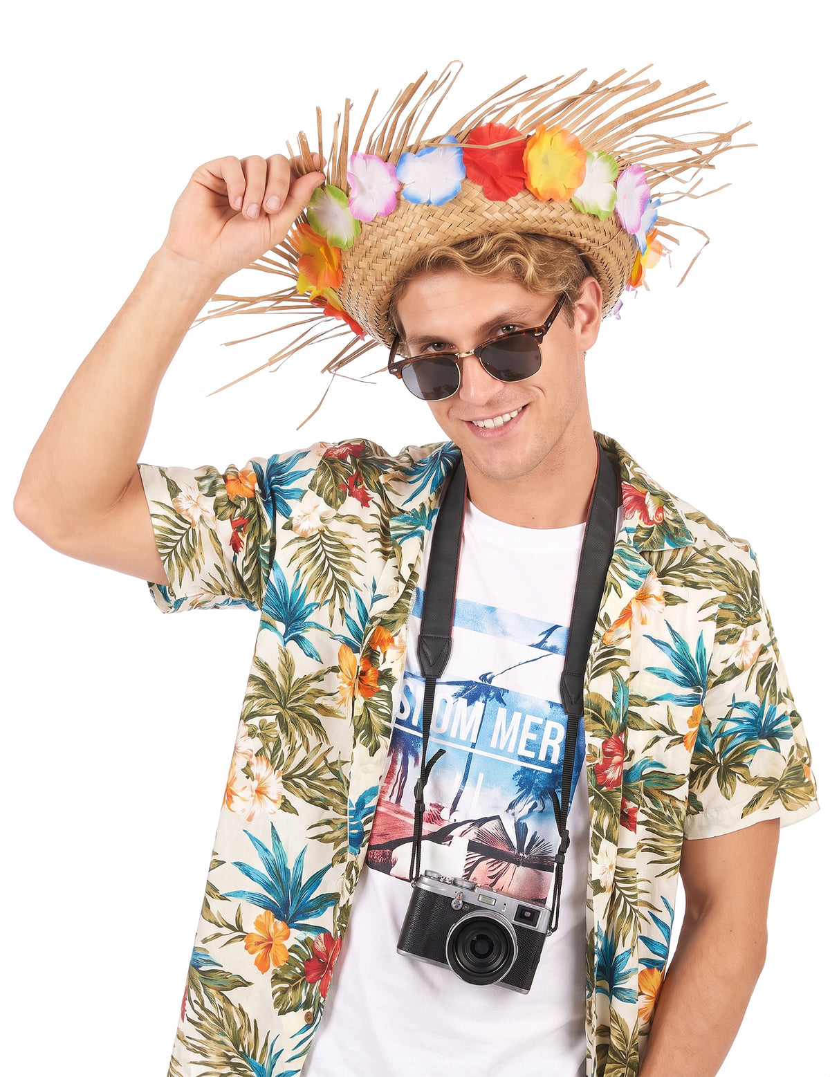 Chapeau de paille Hawaï