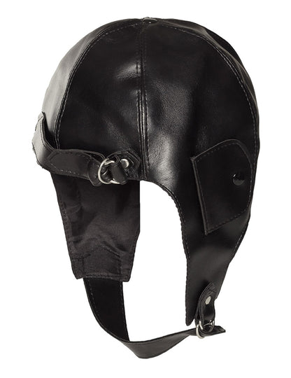 Vue de profil du chapeau de pilote d'avion