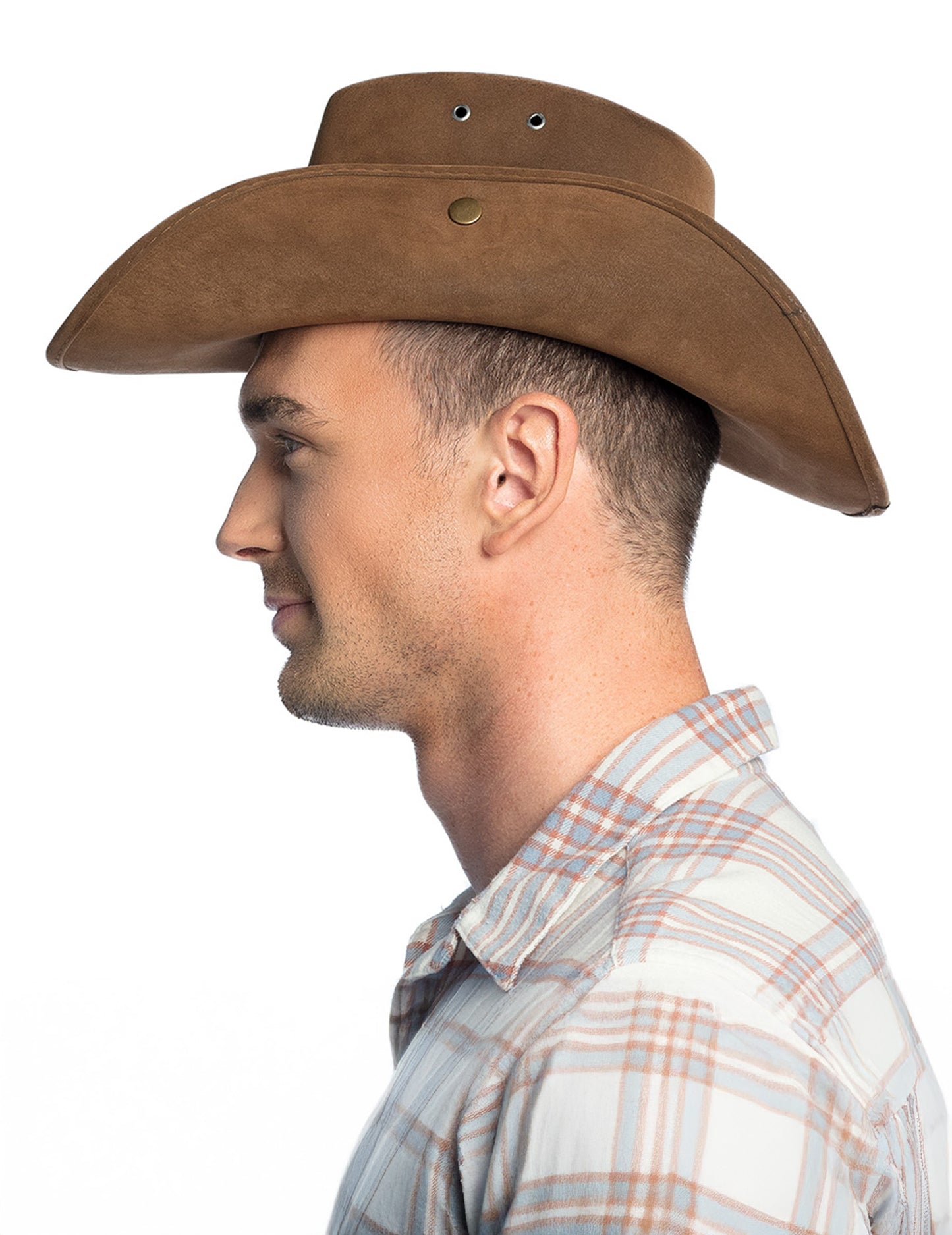 Кафява шерифска шапка за възрастни