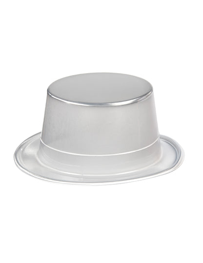 Vue de profil du chapeau haut de forme brillant