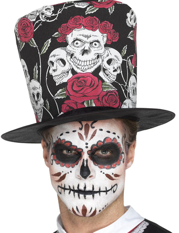 Възрастни черепи шапки от възрастни черепи Dia de los Muertos