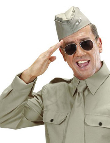 Възрастна американска авиаторска война шапка