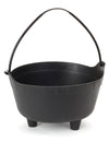 Chaudron Halloween sorcière pour adulte noir avec anse