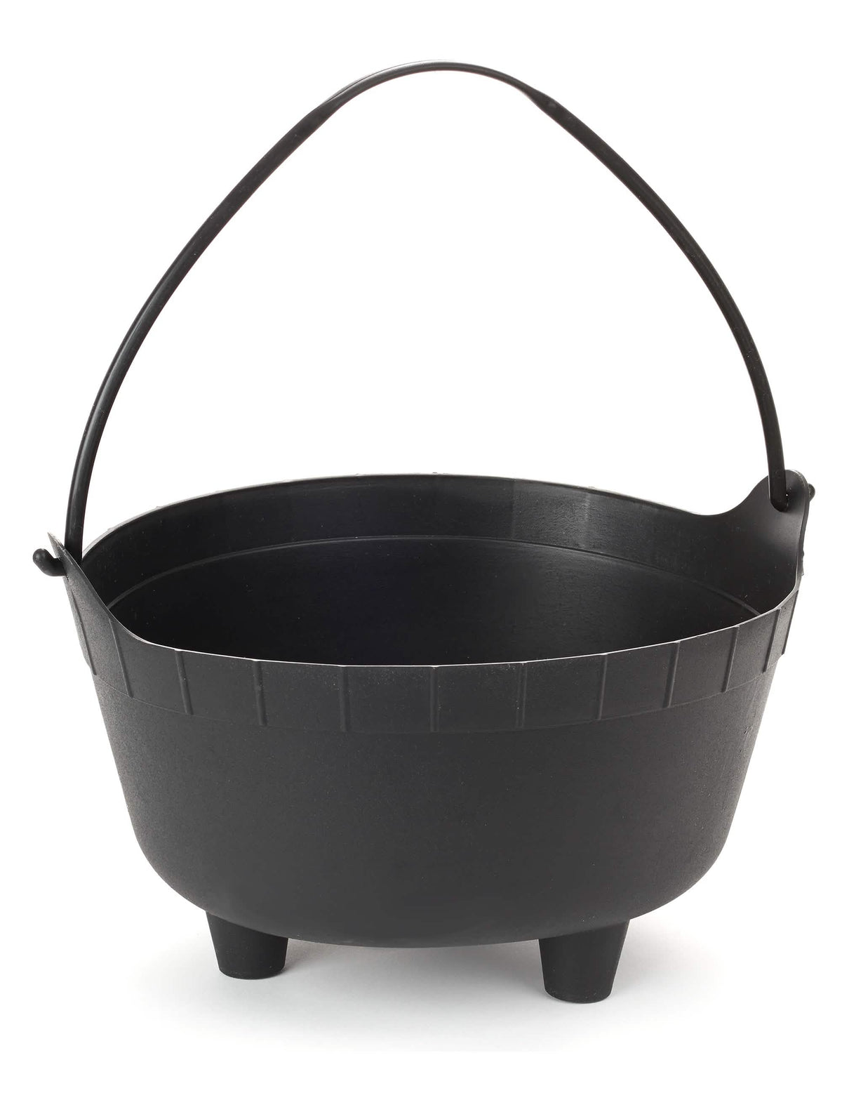 Chaudron Halloween sorcière pour adulte noir avec anse
