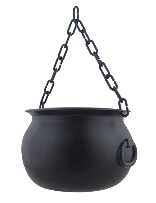 Mise en situation du chaudron de sorcière pour Halloween