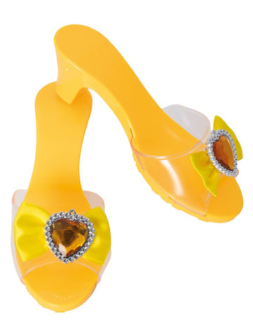 Chaussures de princesse jaunes enfant