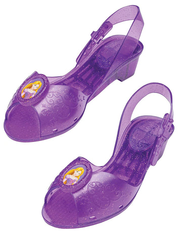 Детски лилави обувки за принцеса на Рапунцел