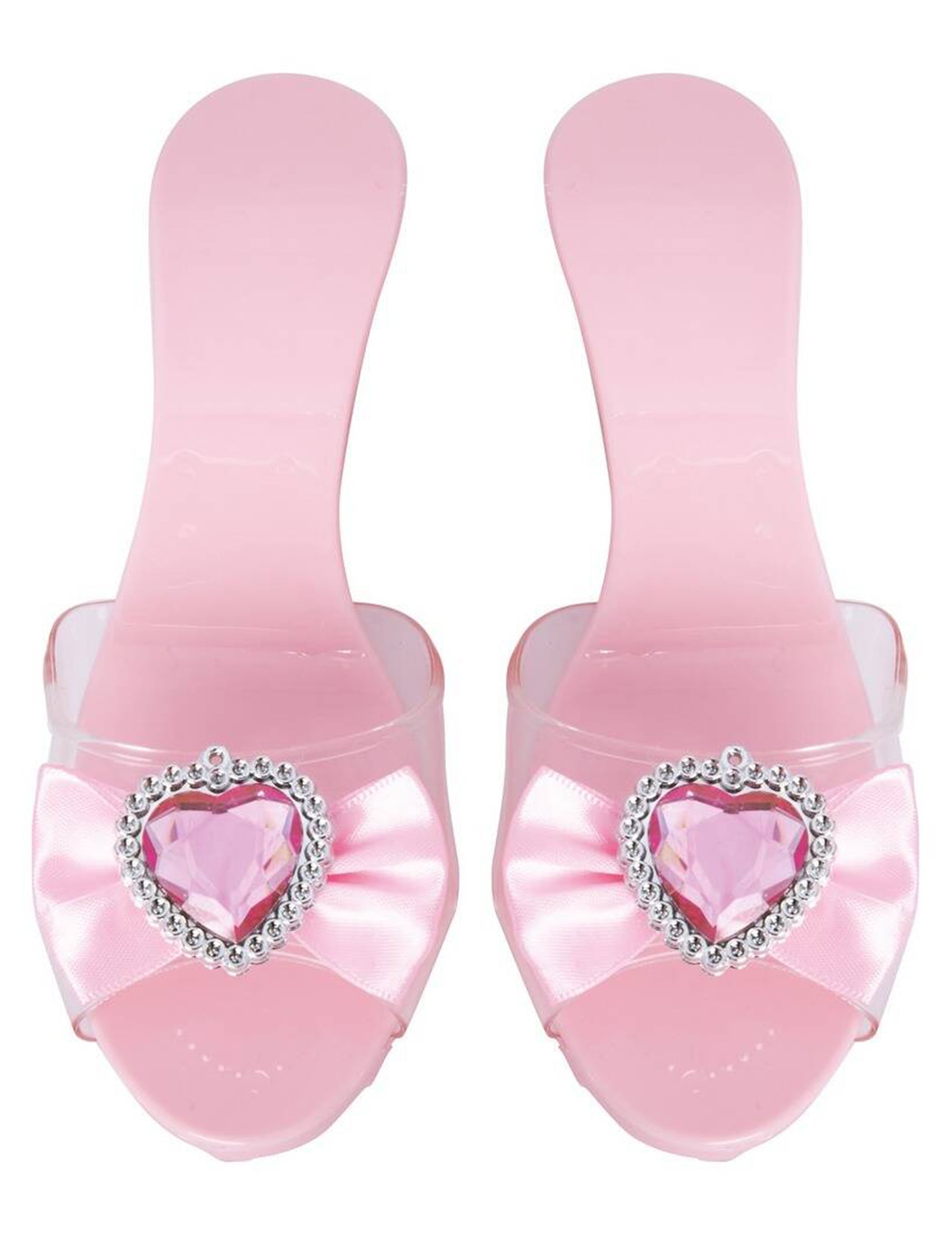 Vue de dessus des chaussures de princesse pour enfant