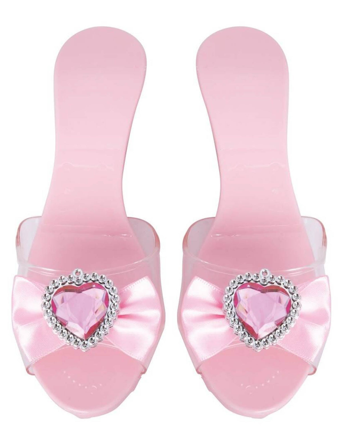 Vue de dessus des chaussures de princesse pour enfant