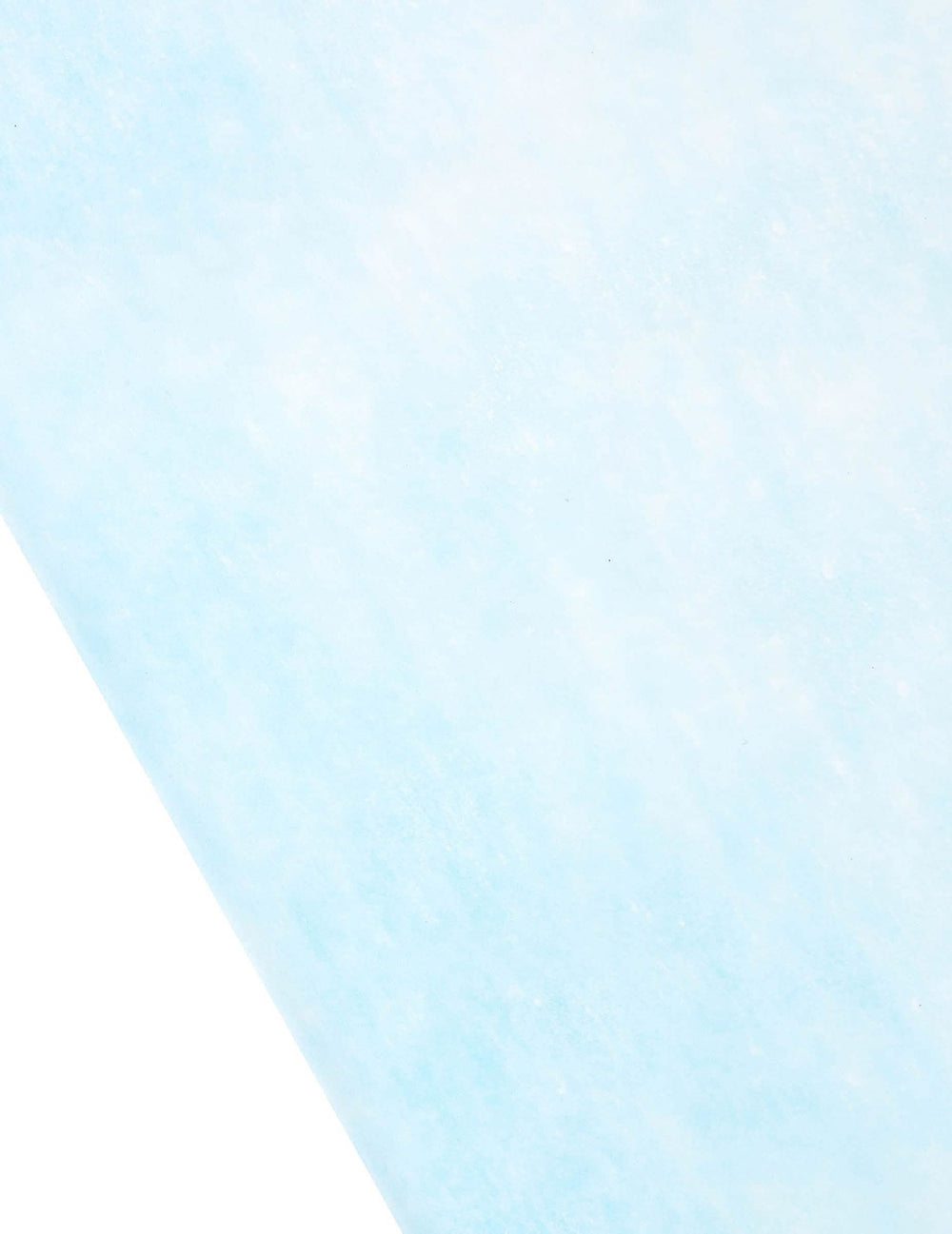Gros plan sur la texture du chemin de table bleu clair pour fête