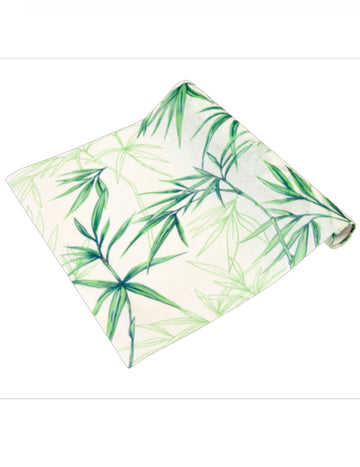 Пътека за маса от нетъкан бамбуков лист 28 cm x 5 м дзен декорация