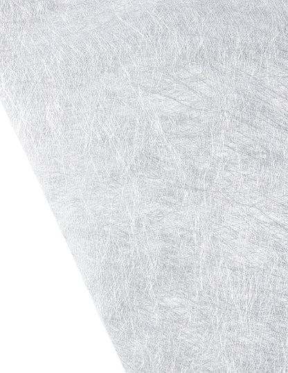 Gros plan sur la texture du chemin de table intissé métallisé pour fête