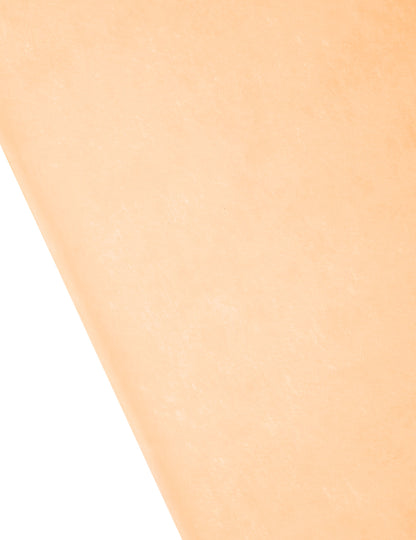 Gros plan sur la texture du chemin de table intissé orange
