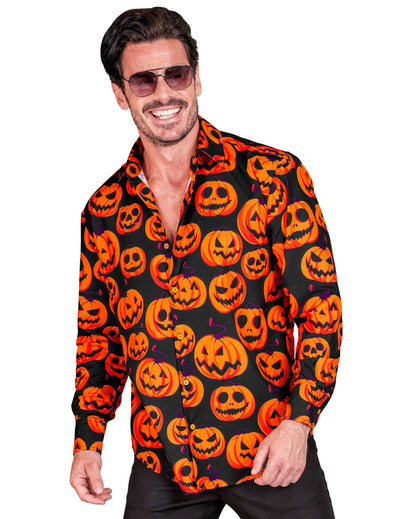 Chemise citrouilles pour homme